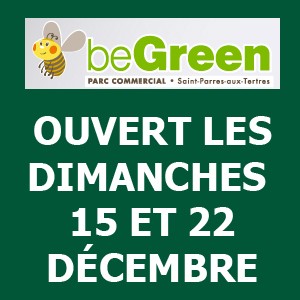 Be Green - Saint Parres - beGreen est ouvert tous les jours jusqu'a Noël ! - 189426b6 a260 4e88 ad12 7da4e0fcc994 - 1