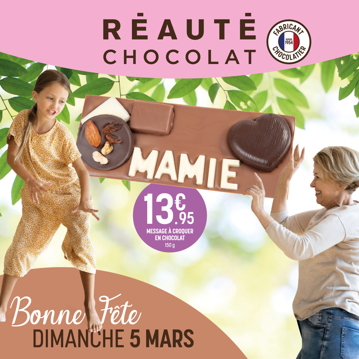 Be Green - Saint Parres - Sélection Réauté Chocolat pour la fête des mamies ! - reaute chocolat actu zone mamie2023 - 1