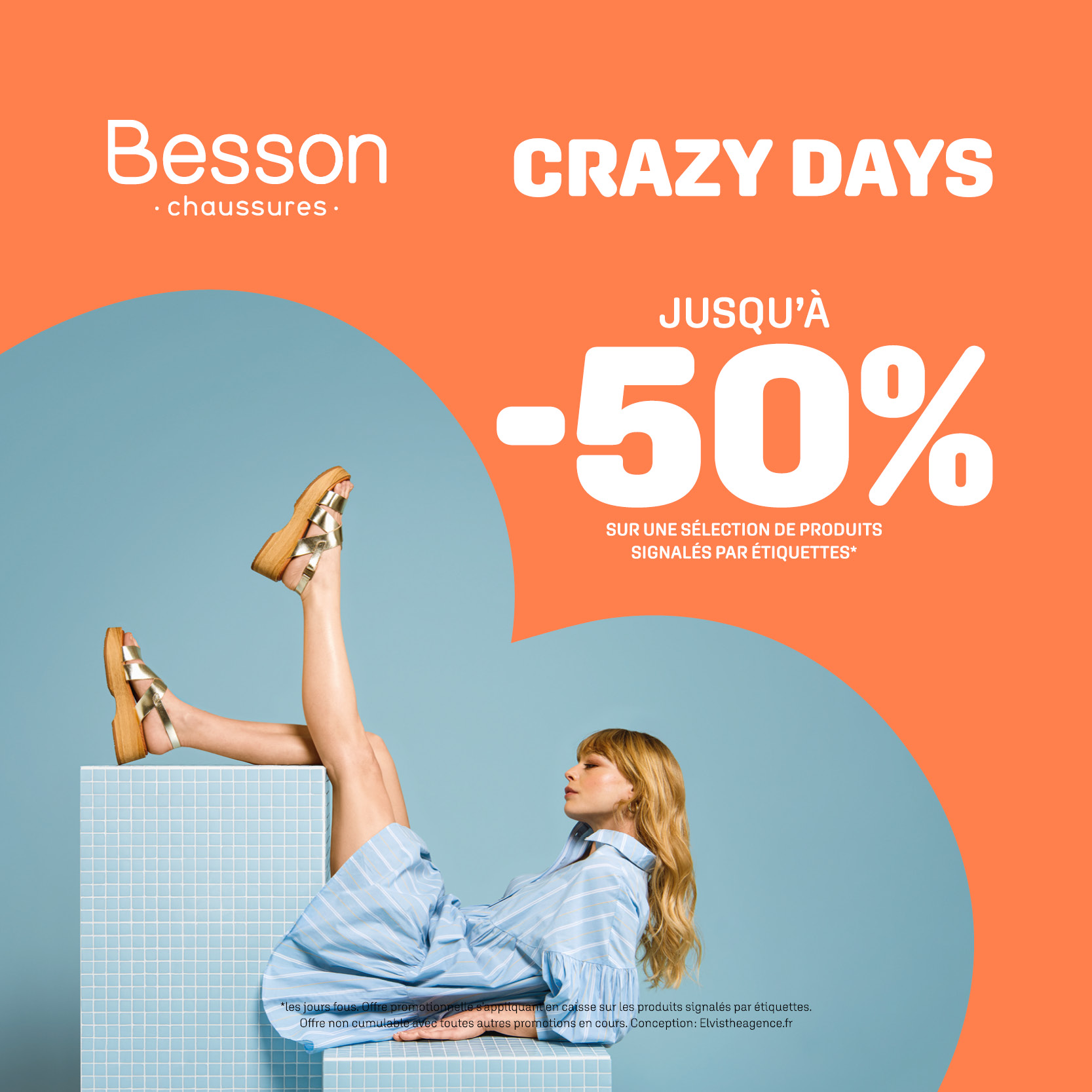 Be Green - Saint Parres - Crazy days ! - besson chaussures crazy days - 1