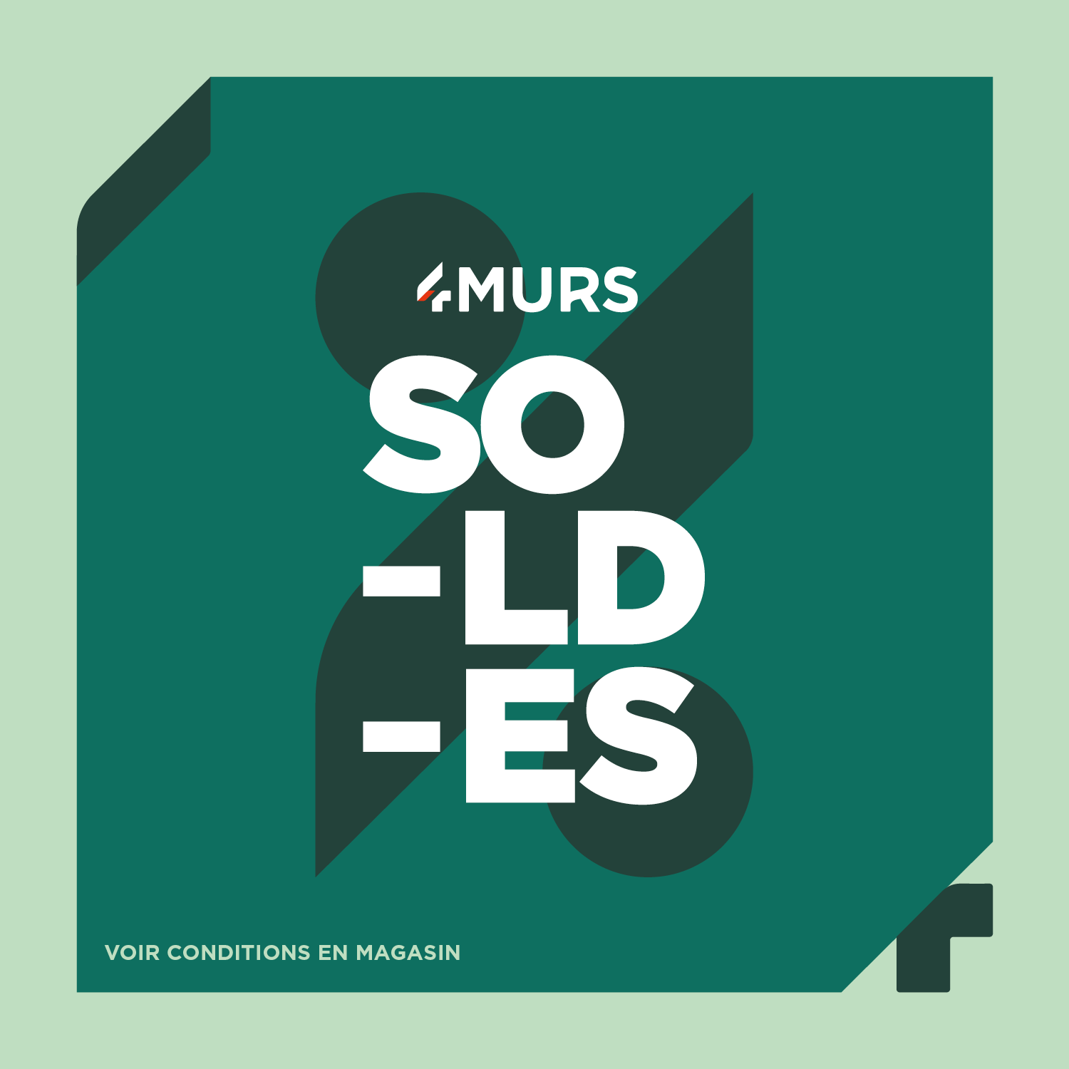 Be Green - Saint Parres - Soldes 4MURS ! - soldes 4murs - 1